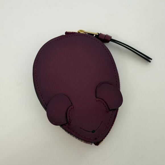 Coach Mouse Coin Case Small Leather Purse 38942 - Picture 2 of 14